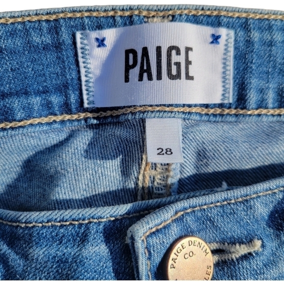 PAIGE Denim Verdungo Ankle Skinny Jeans in Hendrix Wash•28 - Picture 10 of 14